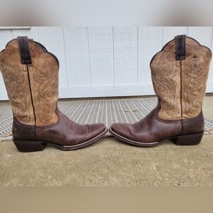 Ariat Brown Leather Cowboy Boots